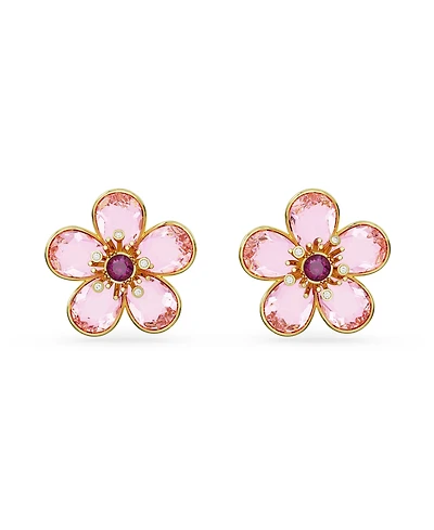 Swarovski Crystal Flower Florere Stud Earrings