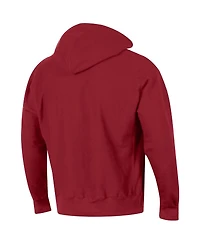 Men's Champion Crimson Alabama Tide Big and Tall Reverse Weave Fleece Pullover Hoodie Sweatshirt