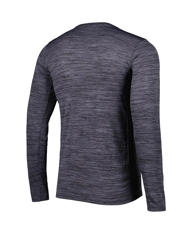 Men's Nike Black Wake Forest Demon Deacons Velocity Performance Long Sleeve T-shirt