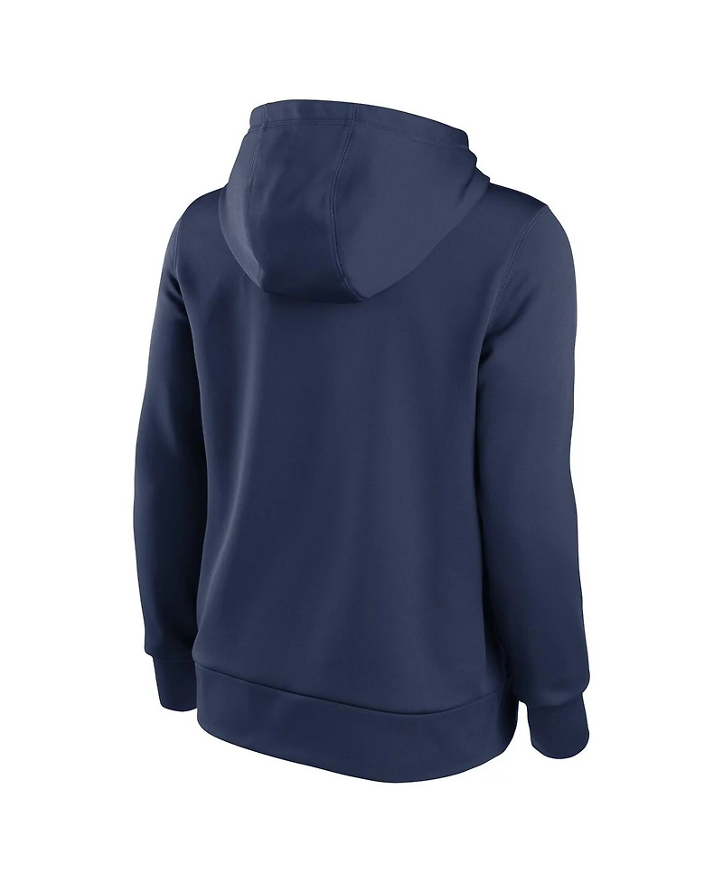 Women's Nike Navy Minnesota Twins 2023 Big Game Fleece Pullover Hoodie