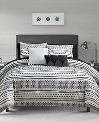Sunham Chaplin Printed 9-Pc. Comforter Set, Queen