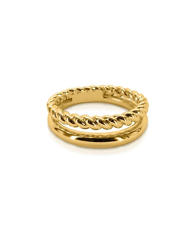 Oma The Label Pheonix Ring 18k Gold- Plated Brass