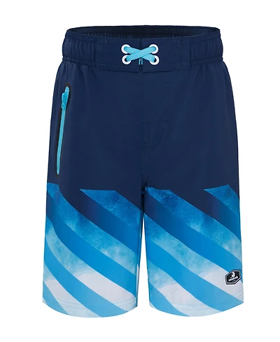Rokka&Rolla Boys 4-Way Stretch Quick Dry Board Shorts Swim Trunks with Mesh Lining UPF50