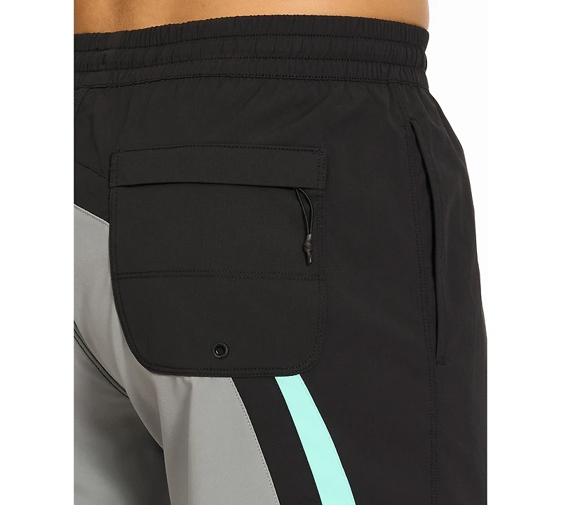 Puma Men's 7" Swim Swxp Colorblocked Trunks