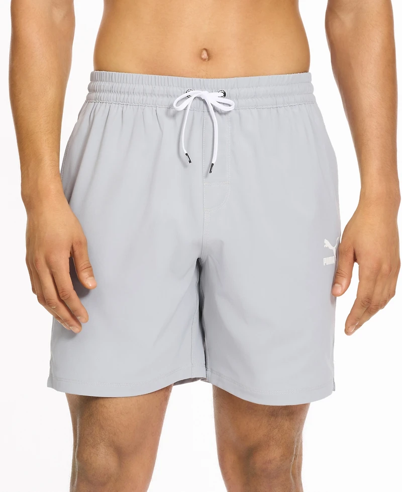 Puma Men's Archive 7" Swim Trunks