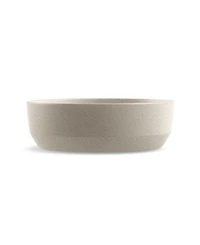 Abode Homewares Bevel Wheat Polypropylene Medium Bowl, Set of 2