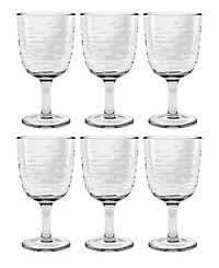 Abode Homewares Tritan Foundry Goblet Set of 6