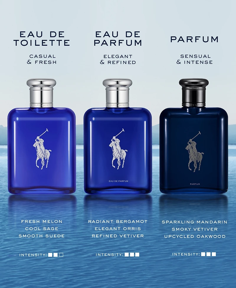 Ralph Lauren Polo Blue Parfum Refill, 5.1 oz.