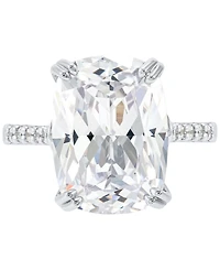 Arabella Cubic Zirconia Oval Ring in Sterling Silver (15-5/8 ct. t.w.)
