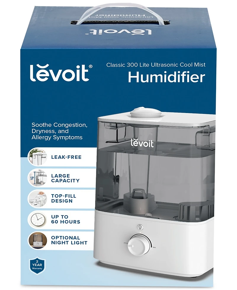 Levoit Classic 300 Lite Ultrasonic Cool Mist Humidifier