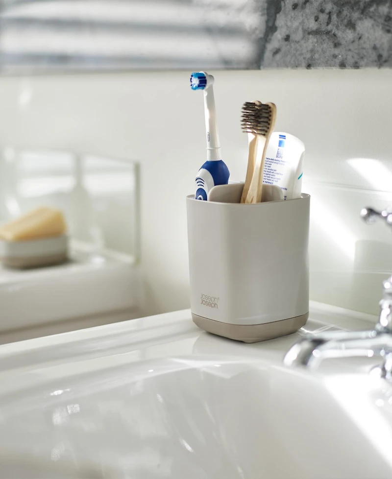 Joseph Joseph EasyStore Matte Finish Large Toothbrush Caddy