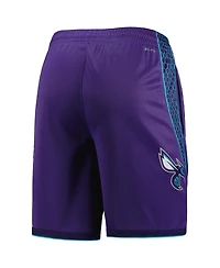 Men's Jordan Purple Charlotte Hornets 2022/2023 Statement Edition Swingman Performance Shorts