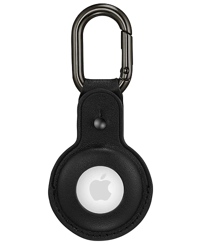 WITHit Black Leather Cover designed for Apple AirTag