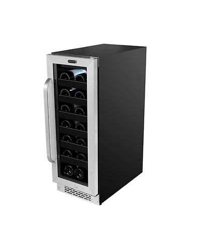 Whynter 12 inch BuiltIn 20 Bottle Undercounter Stainless Steel Wine Refrigerator