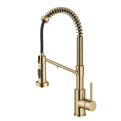 Kraus Bolden 2-in-1 Commercial Style Pull-Down Single Handle Water Filter Kitchen Faucet for Reverse Osmosis or Filtration System