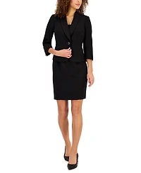 Le Suit Women's Shawl-Collar Jacket & Sheath Dress Suit