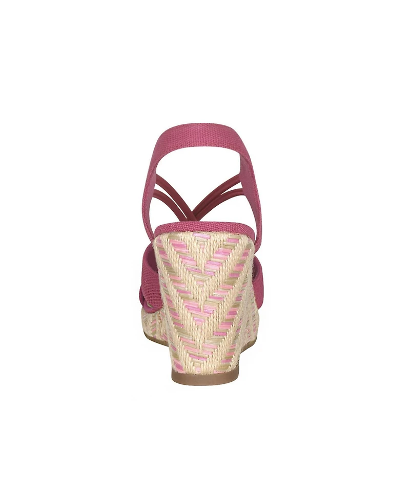 Impo Women's Teshia Stretch Platform Wedge Sandals