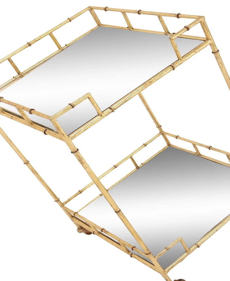 Iron Traditional Bar Cart