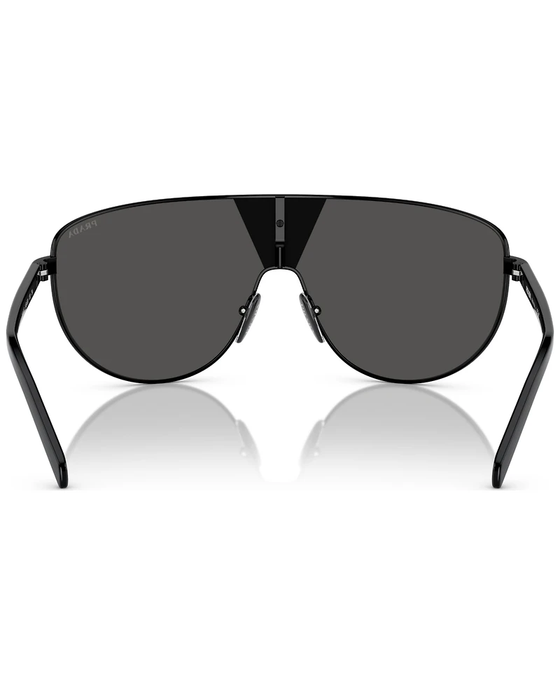 Prada Rectangular Men's Sunglasses, Pr 69ZS