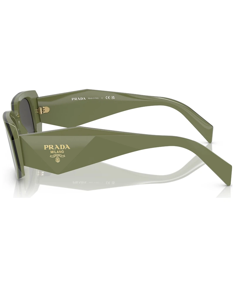 Prada Women's Symbole Rectangular Sunglasses, PR17WS
