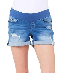 Ripe Maternity Baxter Denim Boyfriend Short