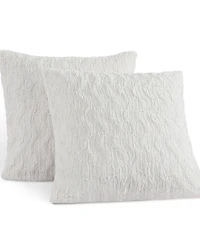 Karl Lagerfeld Paris Soft and Warm Heavenly Decorative Pillow Set, 26" x 26"