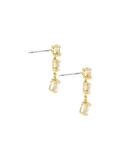 Ettika Queen of Hearts Cubic Zirconia Earrings