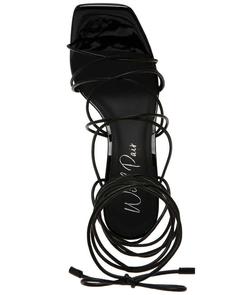 Wild Pair Eross Lace-Up Dress Sandals, Created for Macy's