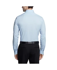 Calvin Klein Men's Refined Cotton Stretch Slim Fit Dress Shirt