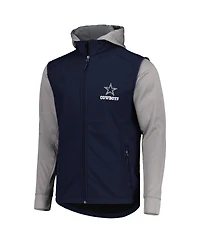 Men's Dunbrooke Navy Dallas Cowboys Alpha Full-Zip Jacket