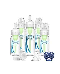 Dr. Browns Baby 15 Piece Natural Flow Anti-Colic Options+ Narrow Baby Bottle Gift Set
