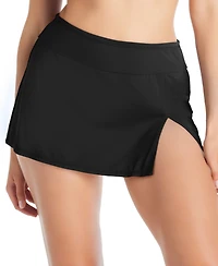 Bleu by Rod Beattie High-Waist Swim Skirt