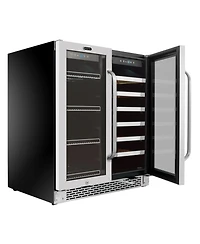 Whynter 30" Built-In French Door Dual Zone Beverage Center