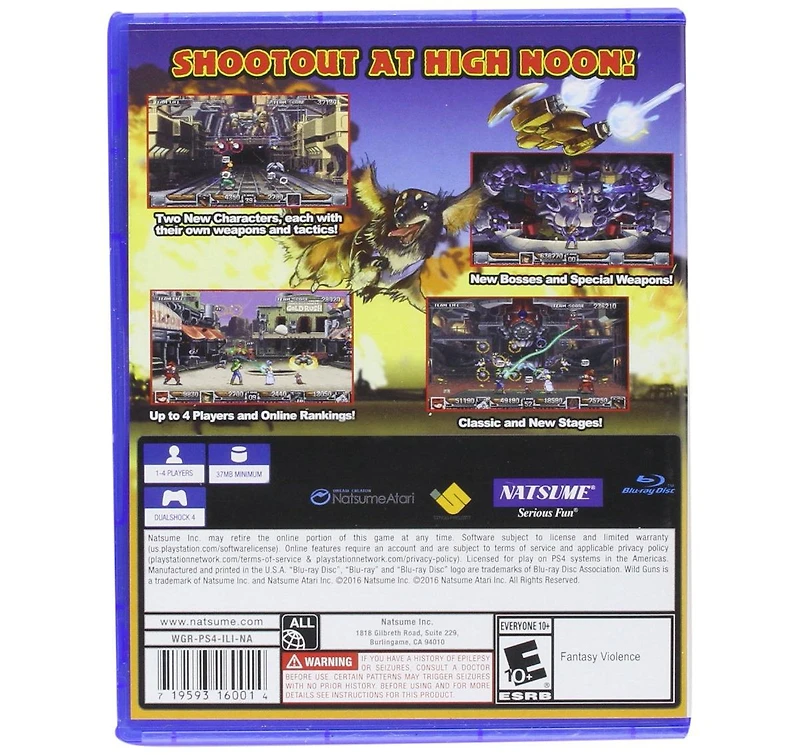 Wild Guns: Reloaded - PlayStation 4