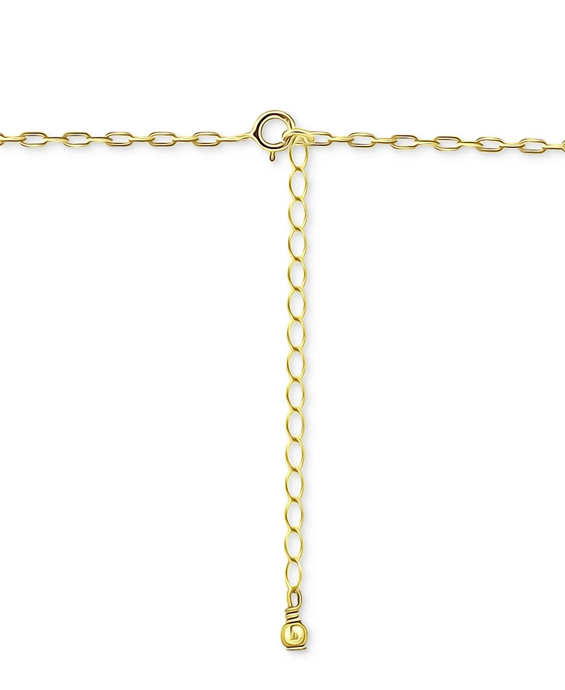 Giani Bernini Cubic Zirconia Octagon Bezel Solitaire Pendant Necklace, 16" + 2" extender, Created for Macy's