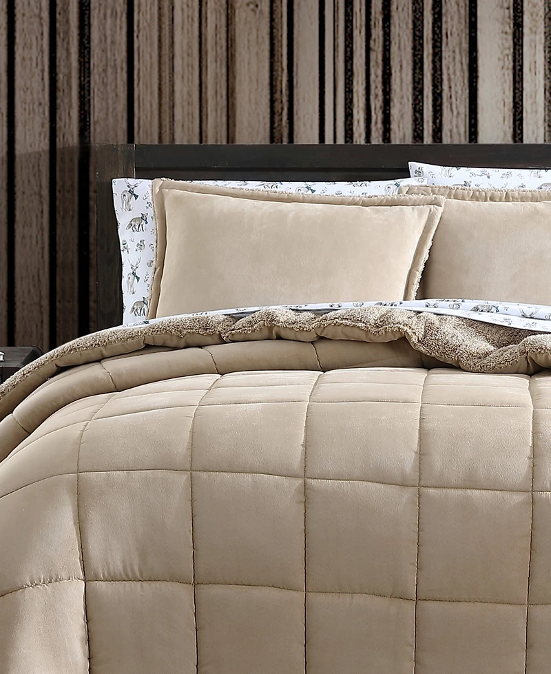 Eddie Bauer Sherwood Micro-Suede Comforter Set, King