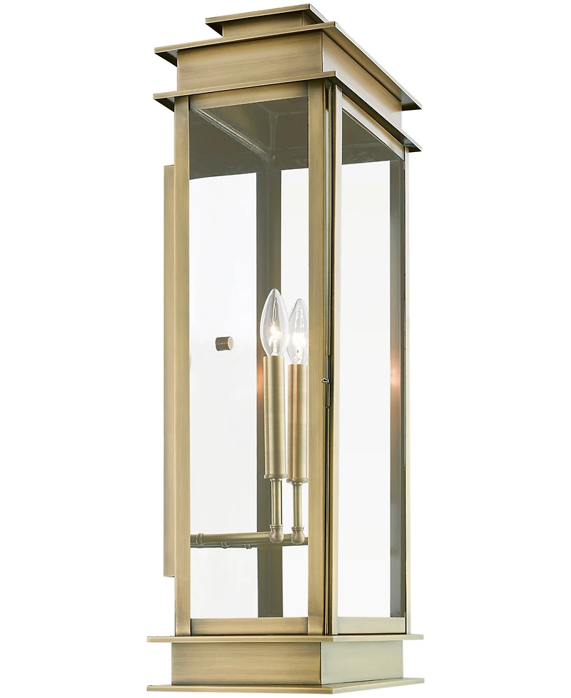 Livex Princeton 3 Light Outdoor Extra Large Wall Lantern