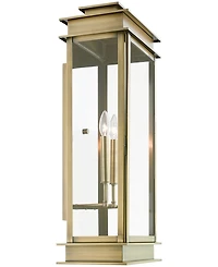Livex Princeton 3 Light Outdoor Extra Large Wall Lantern