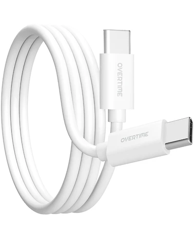 Overtime 6ft Usb Type C Charging Cable for iPhone 15, Samsung, Pixel, and More (OTDCUSBCTC6)