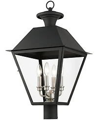 Livex Wentworth 4 Light Outdoor Post Top Lantern