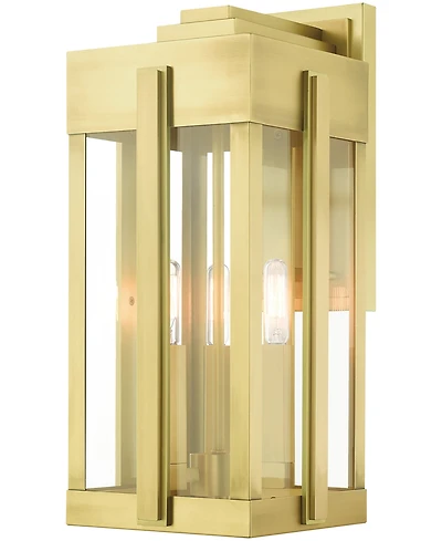 Livex Lexington 3 Light Outdoor Wall Lantern