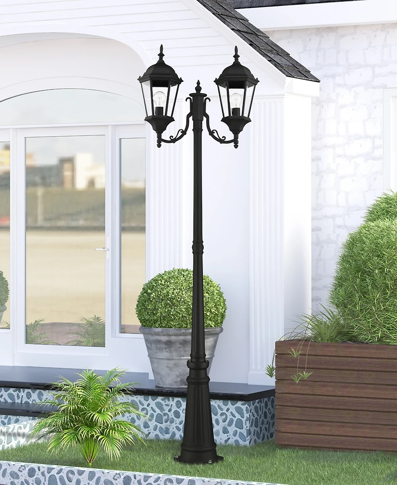 Livex Hamilton 2 Light Outdoor Post Light