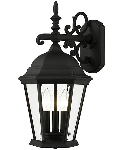 Livex Hamilton 3 Light Outdoor Wall Lantern