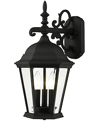 Livex Hamilton 3 Light Outdoor Wall Lantern