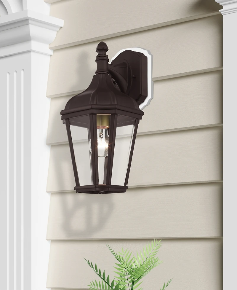 Livex Morgan 1 Light Outdoor Wall Lantern