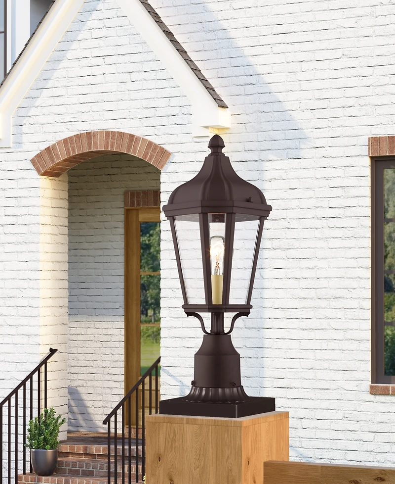 Livex Morgan 1 Light Outdoor Post Top Lantern