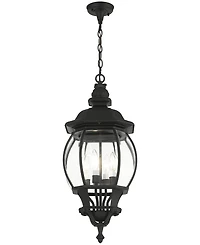 Livex Frontenac 4 Light Outdoor Pendant Lantern