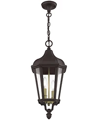 Livex Morgan 2 Light Outdoor Pendant Lantern