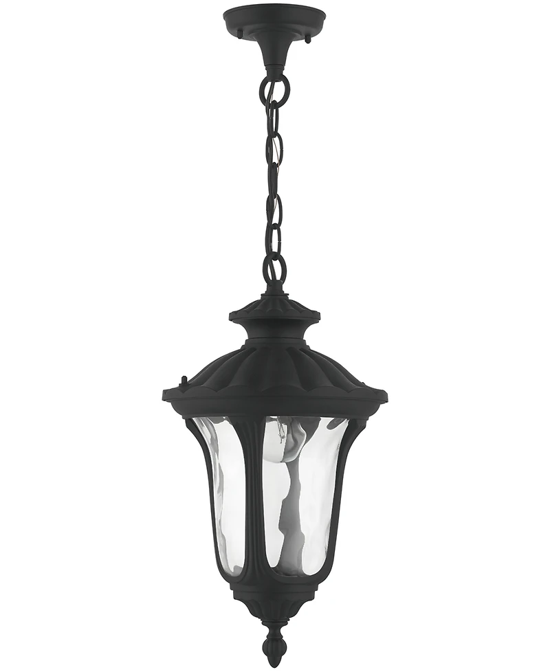 Livex Oxford 1 Light Outdoor Pendant Lantern