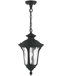 Livex Oxford 1 Light Outdoor Pendant Lantern